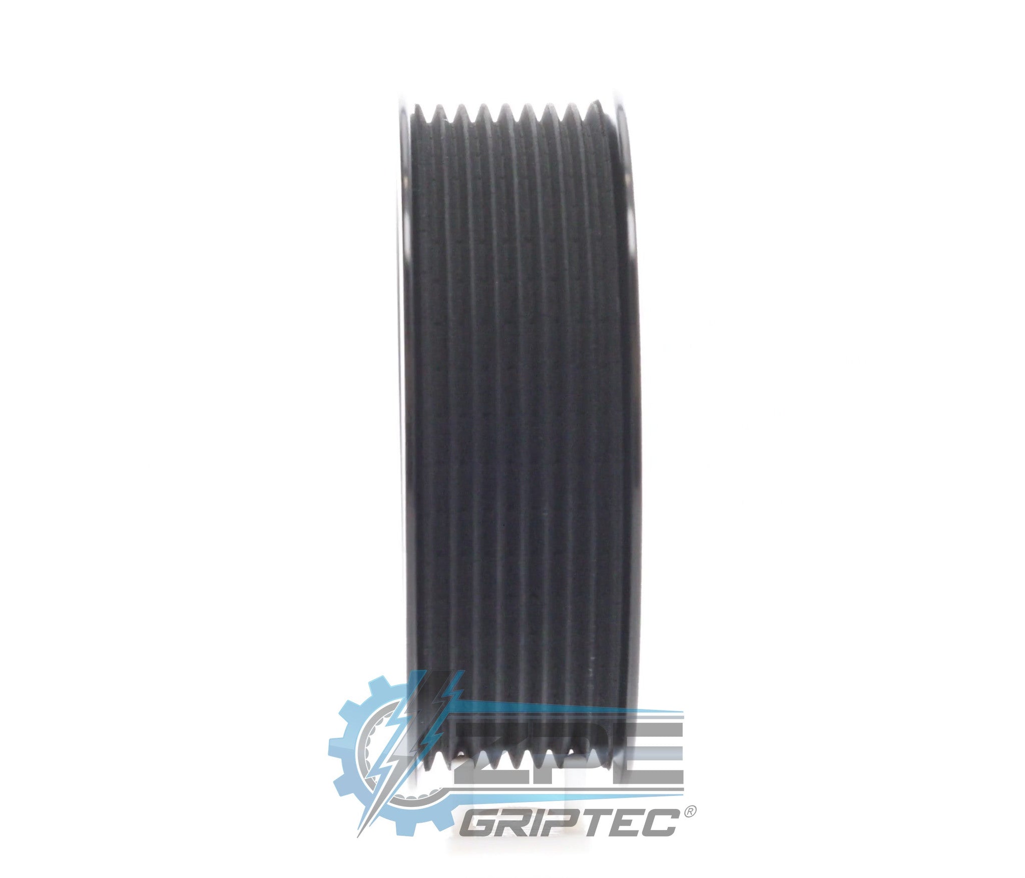 4.25" 8 Rib ZPE GripTec® 2pc ProCharger Standard L3 Black Pulley Only Secondary image