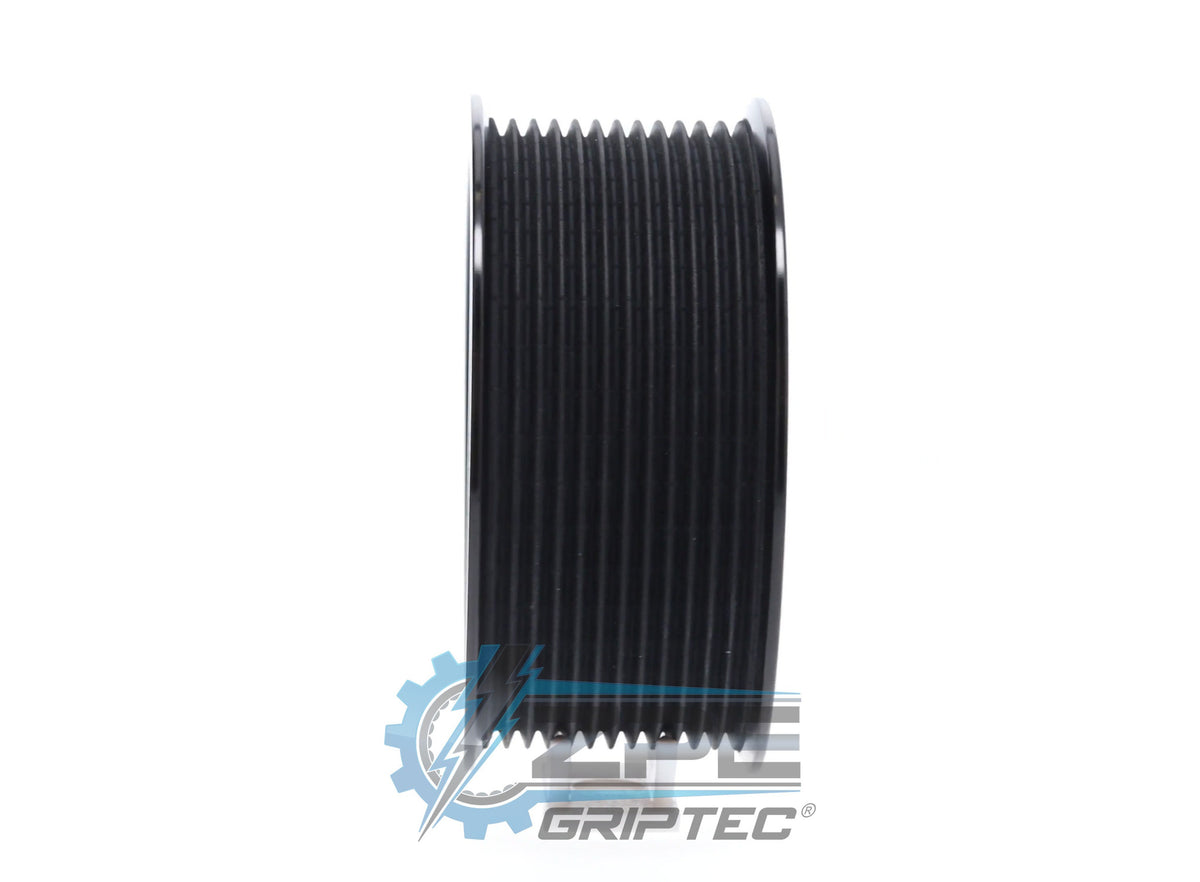 4.25" 2pc 12 Rib "Standard" Black L3 (Pulley Only)