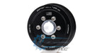 4.00" 2pc 8 Rib ZPE GripTec® 2pc ProCharger Single Shoulder L3 Black Pulley & Hub Kit