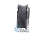 3.00" 6 Rib ZPE GripTec® 2pc ProCharger Offset L3 Black Pulley Only