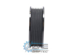 3.50" 6 Rib ZPE GripTec® 2pc ProCharger Offset L3 Black Pulley Only