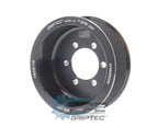 3.85" 8 Rib ZPE GripTec® 2pc ProCharger Offset L3 Black Pulley Only