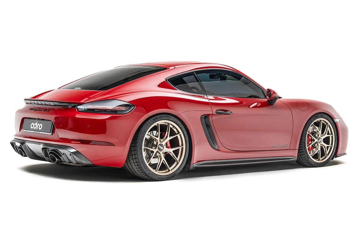 ADRO 718 Boxster / Cayman / GT4 / Spyder (982) Carbon Side Skirts Secondary image