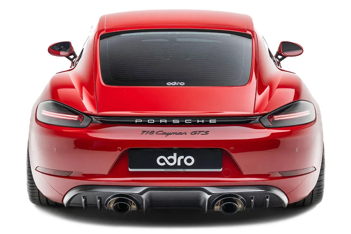 ADRO 718 Boxster / Cayman / GT4 / Spyder (982) Carbon Rear Diffuser