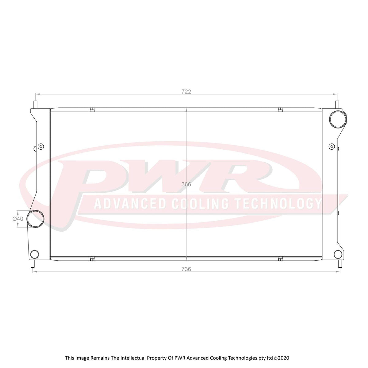 2012-2020 Subaru BRZ / Toyota GT86 / Scion FRS Radiator