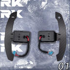 Carbon Fiber Magnetic Paddle Shifters