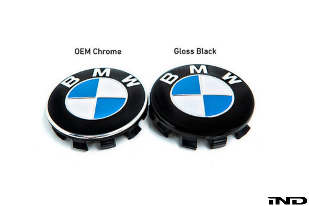 IND Gloss Black Wheel Center Cap Set - 68mm Secondary image
