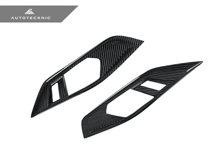 Autotecknic G8X M3 / M4 Dry Carbon Interior Door Handle Trim Set