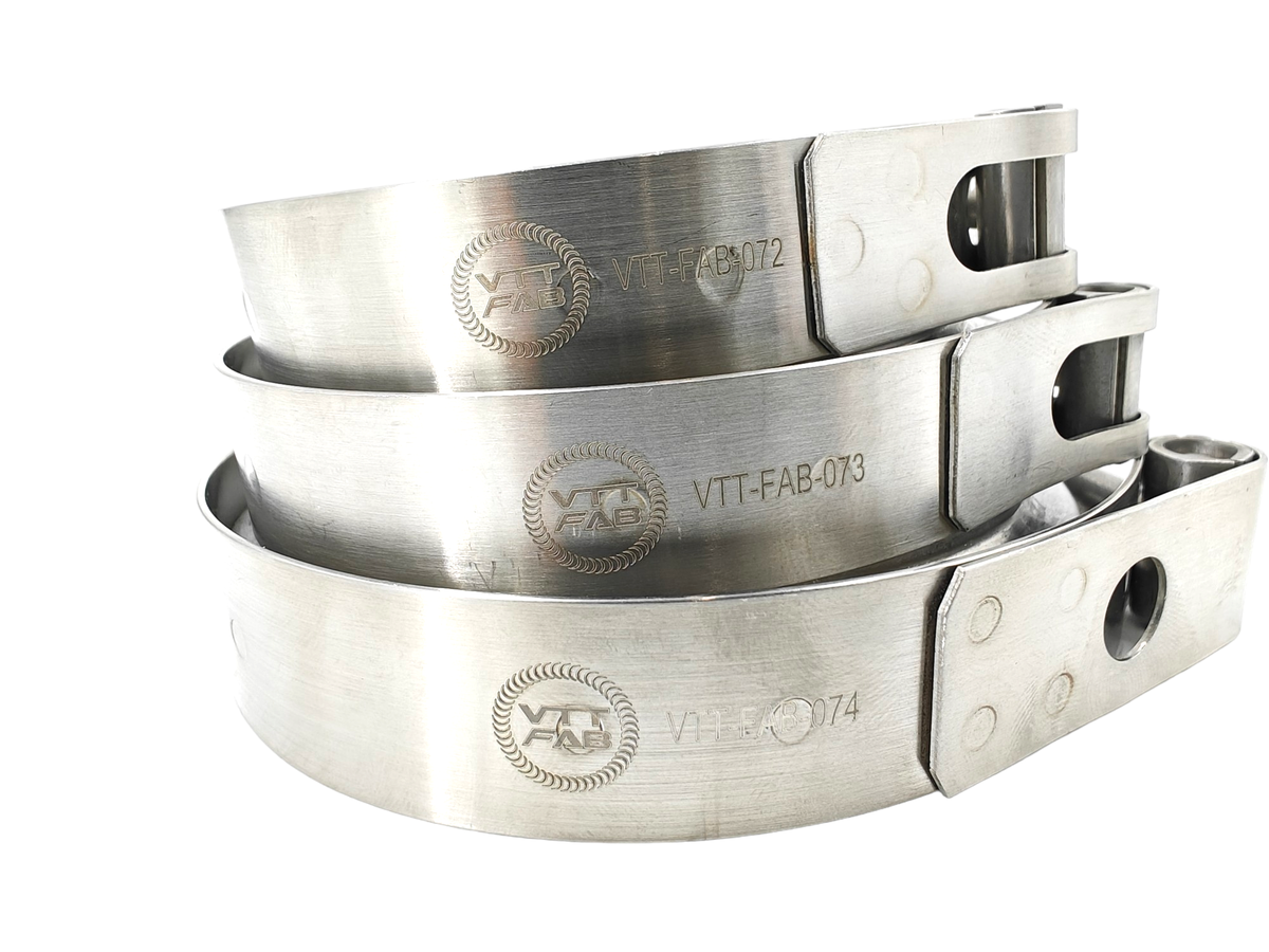 VTT-FAB Stainless V-Band Flanges / Complete Assemblies