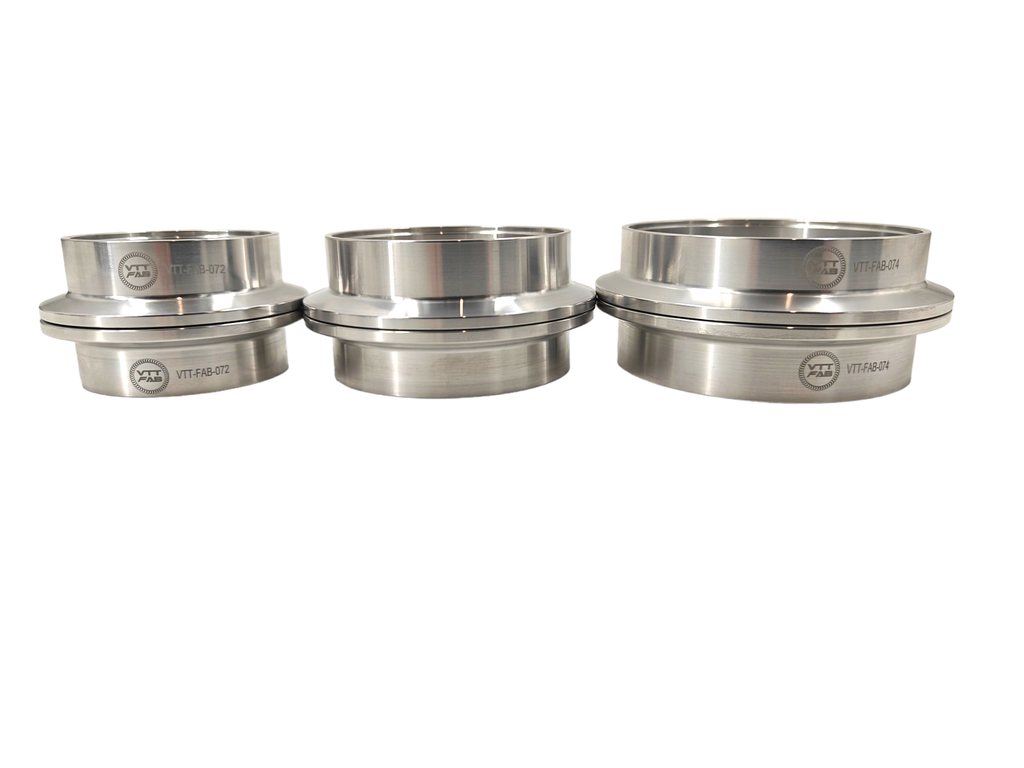 VTT-FAB Stainless V-Band Flanges / Complete Assemblies