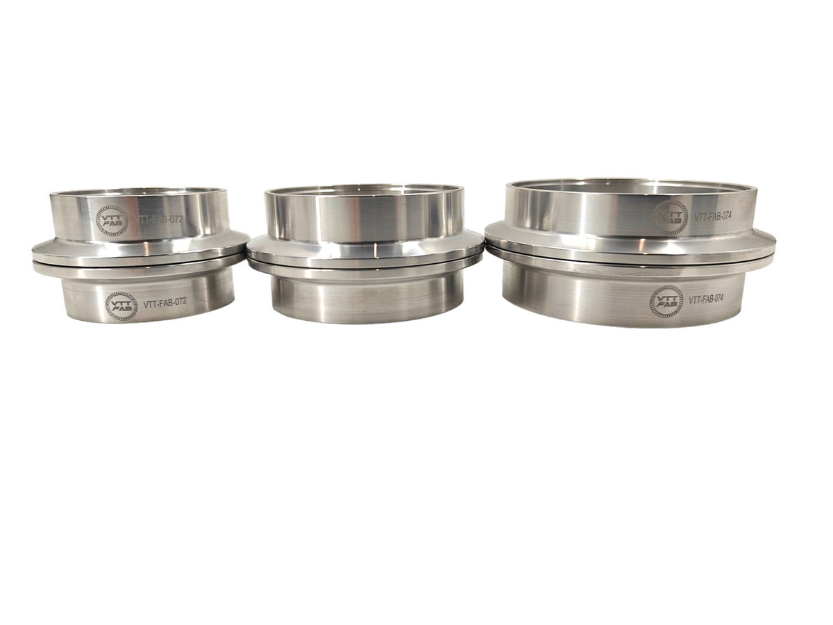 VTT-FAB Stainless V-Band Flanges / Complete Assemblies