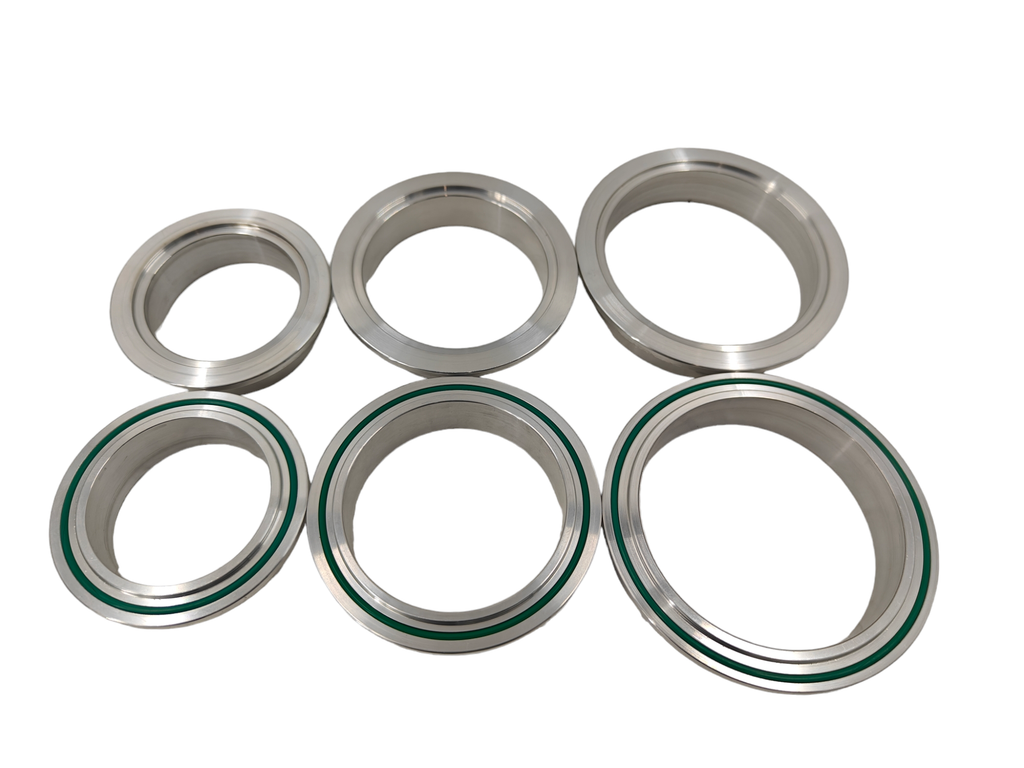 VTT-FAB Aluminum V-Band Flanges / Complete Assemblies