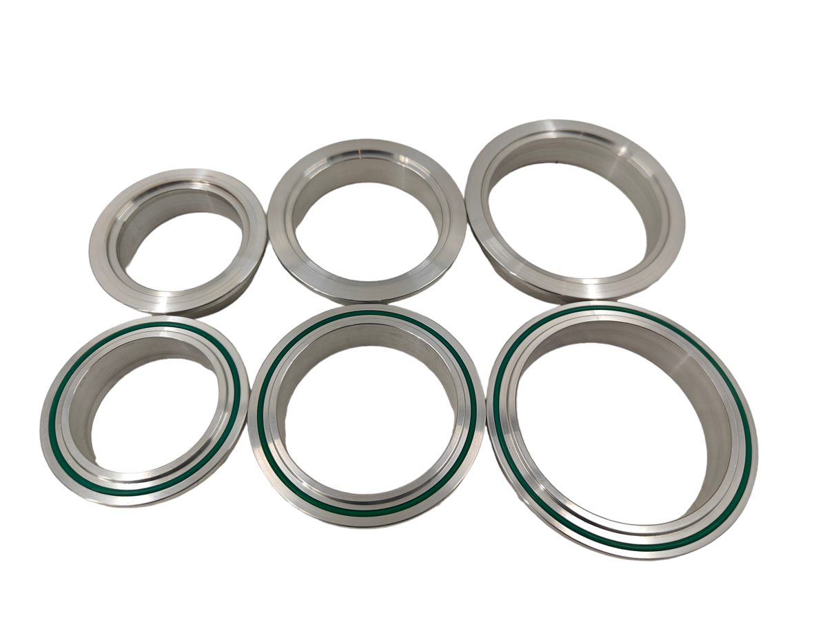 VTT-FAB Aluminum V-Band Flanges / Complete Assemblies