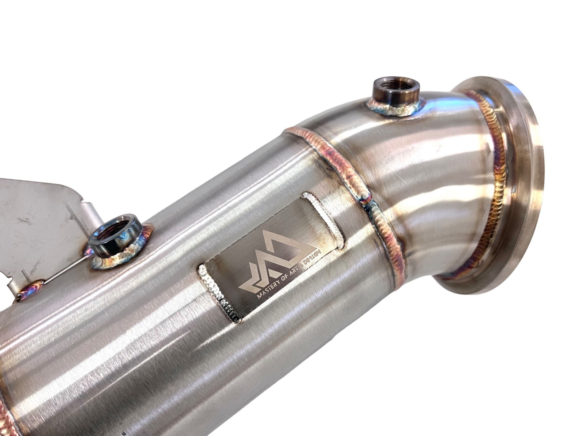 MAD B58 4.5" Catted Downpipe W/ Bracket BMW F, G Chassis & Supra Secondary image