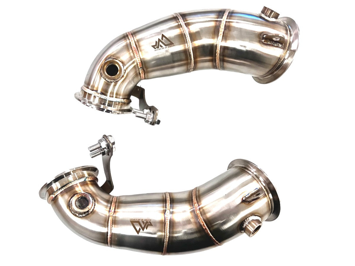 MAD BMW F90 M5 F92 M8 FATBOY Primary Downpipes S63R Secondary image