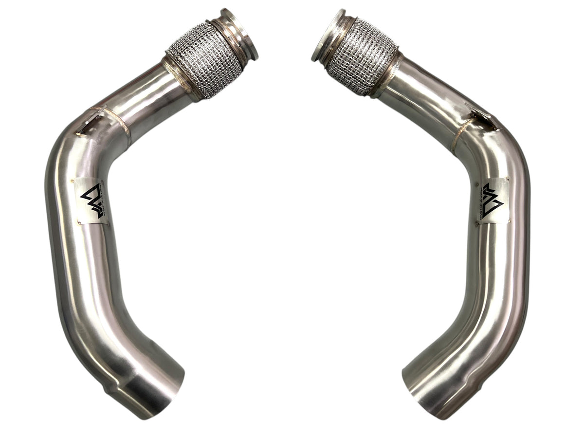MAD BMW X5M F95 X6M F96 DOWNPIPES 2019+ Main image