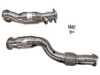 MAD BMW S58 Catted Downpipes M2 M3 M4 G87 G80 G82 G83 W/ Flex Section