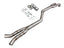 MAD BMW G87 M2 S58 Non-Resonated Single Midpipe (Brace Included)