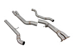 MAD BMW F8x M3 M4 S55 Single Midpipe (Brace Included)