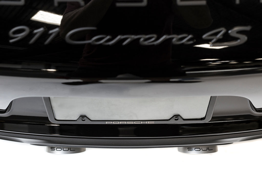 Porsche 991.2 Carrera (with PSE) SOUL Bolt On Exhaust Tips