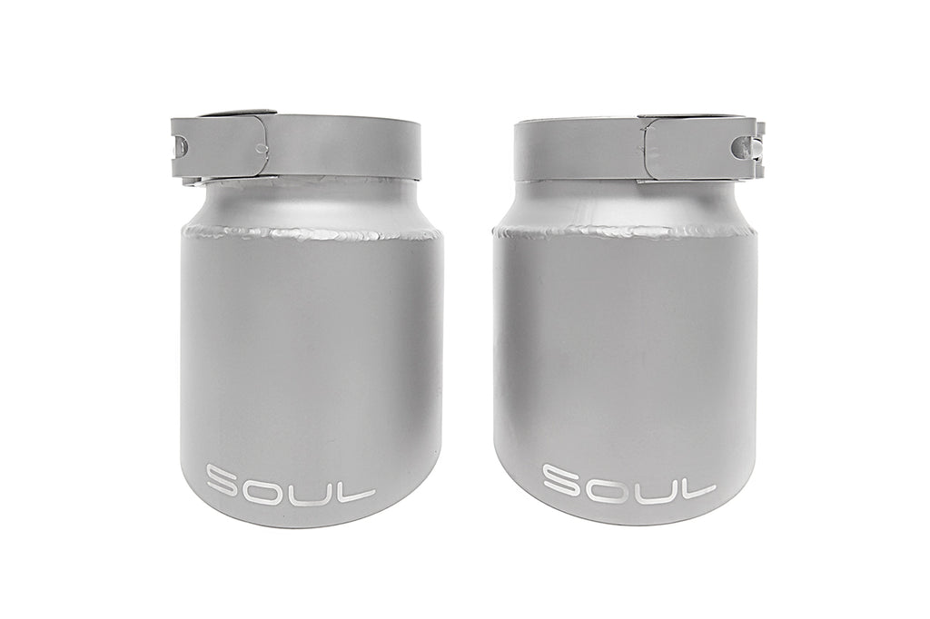 Porsche 991.2 Carrera (with PSE) SOUL Bolt On Exhaust Tips