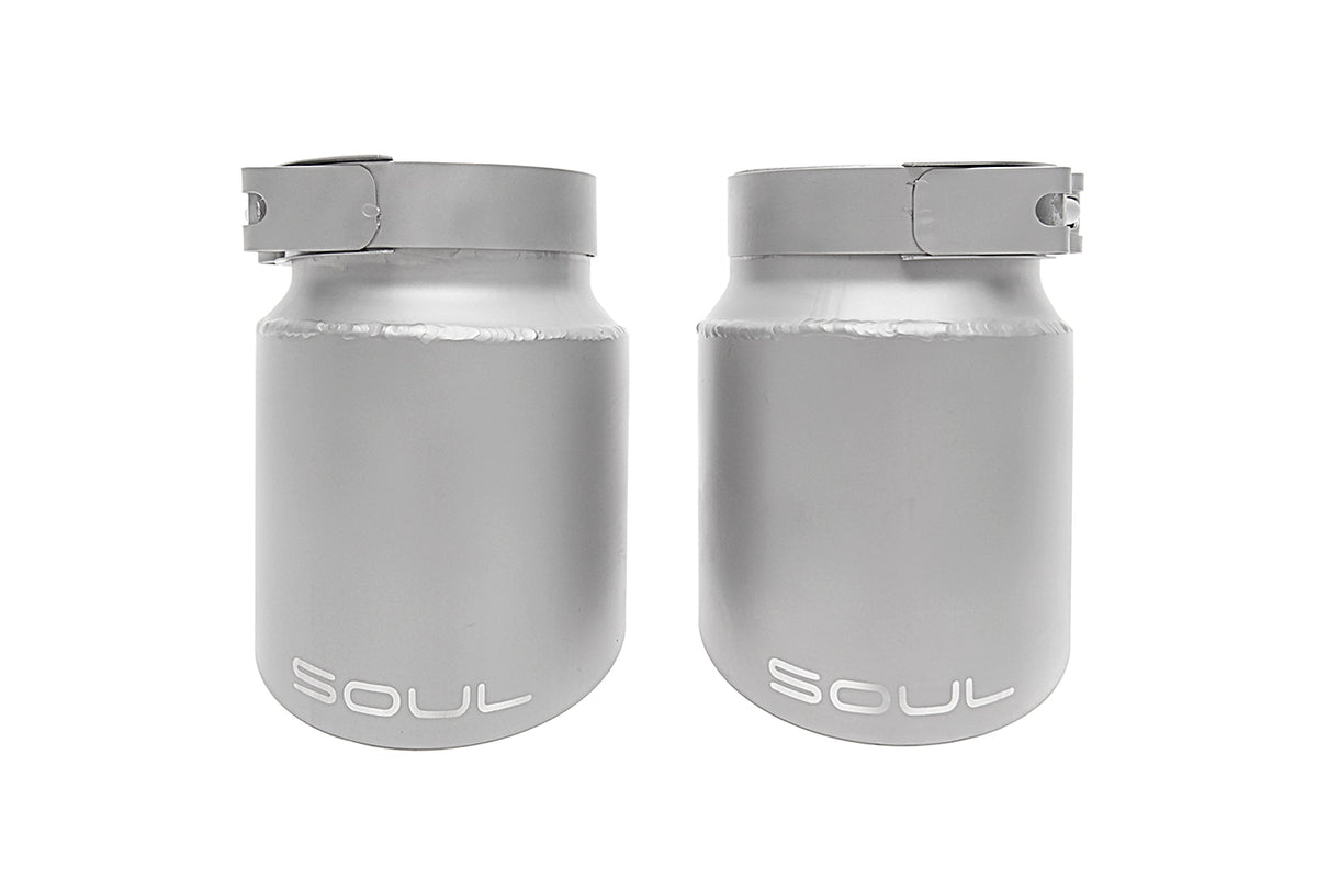 Porsche 991.2 Carrera (with PSE) SOUL Bolt On Exhaust Tips