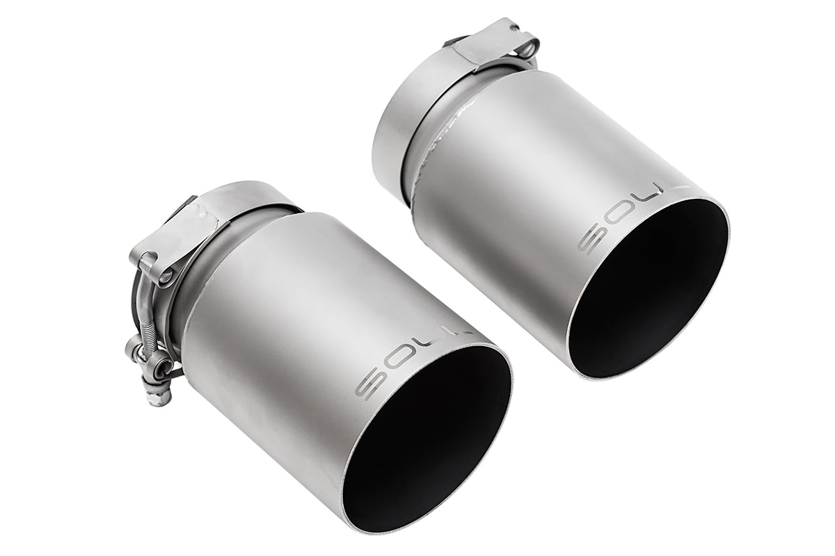 Porsche 991.2 Carrera (with PSE) SOUL Trackback Turbo Back Exhaust