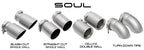 Porsche 991.2 Carrera (with PSE) SOUL Trackback Turbo Back Exhaust