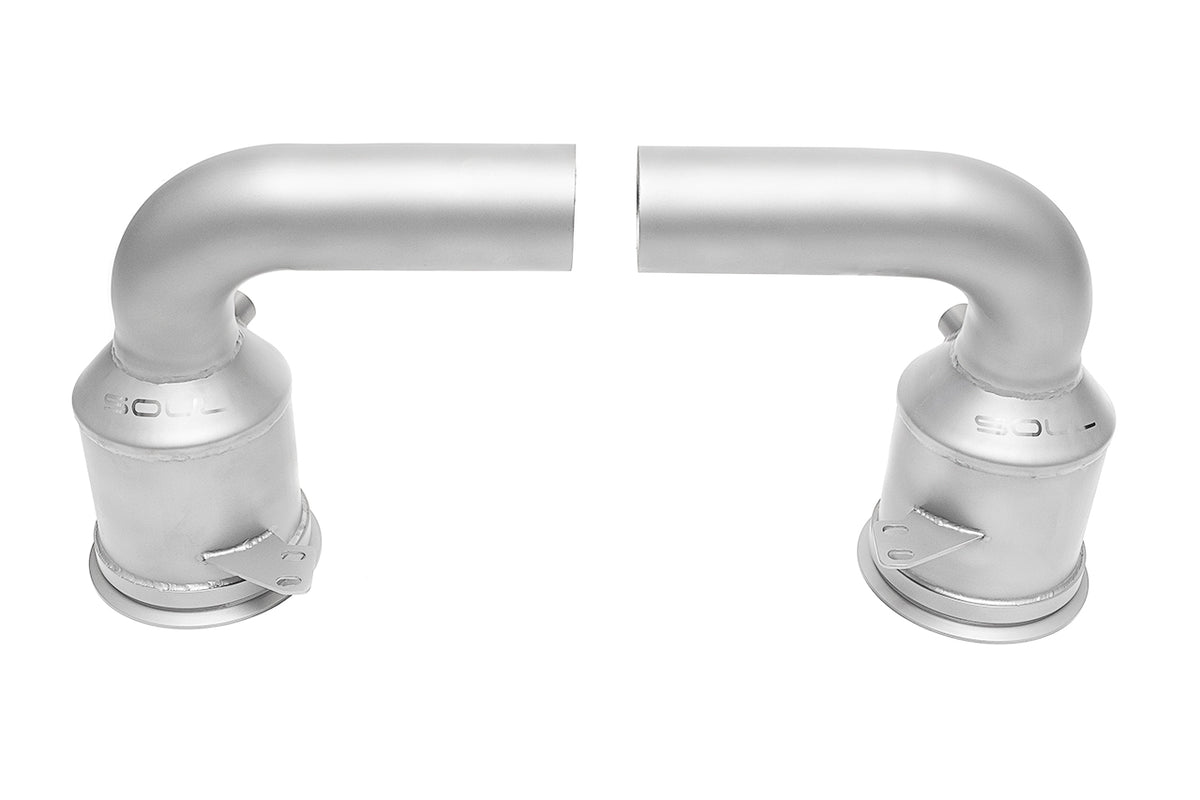 Porsche 992.1 Carrera SOUL Cat Bypass Pipes