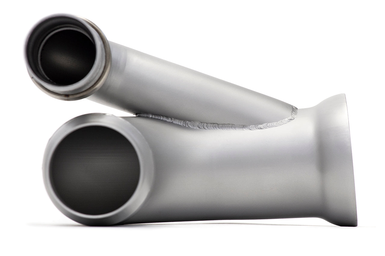 Porsche 997 GT3 Side Muffler Bypass Pipes Secondary image