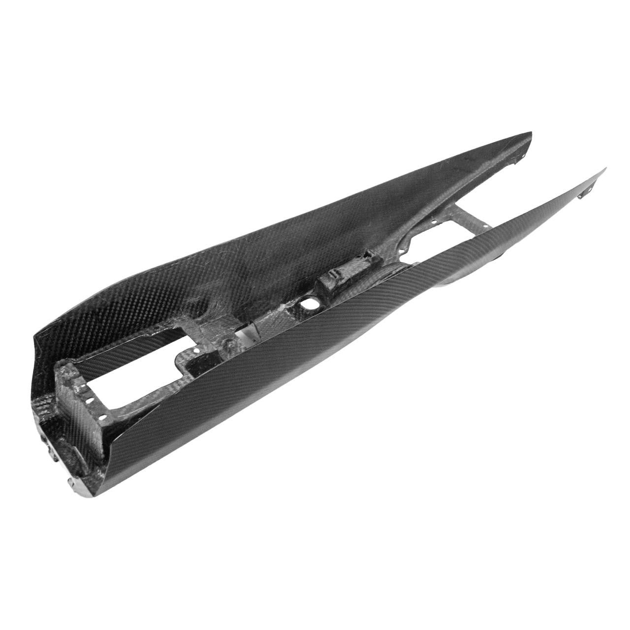 Carbon Fiber Center Console Assembly - Porsche 996/997/987 Boxster Cayman Secondary image