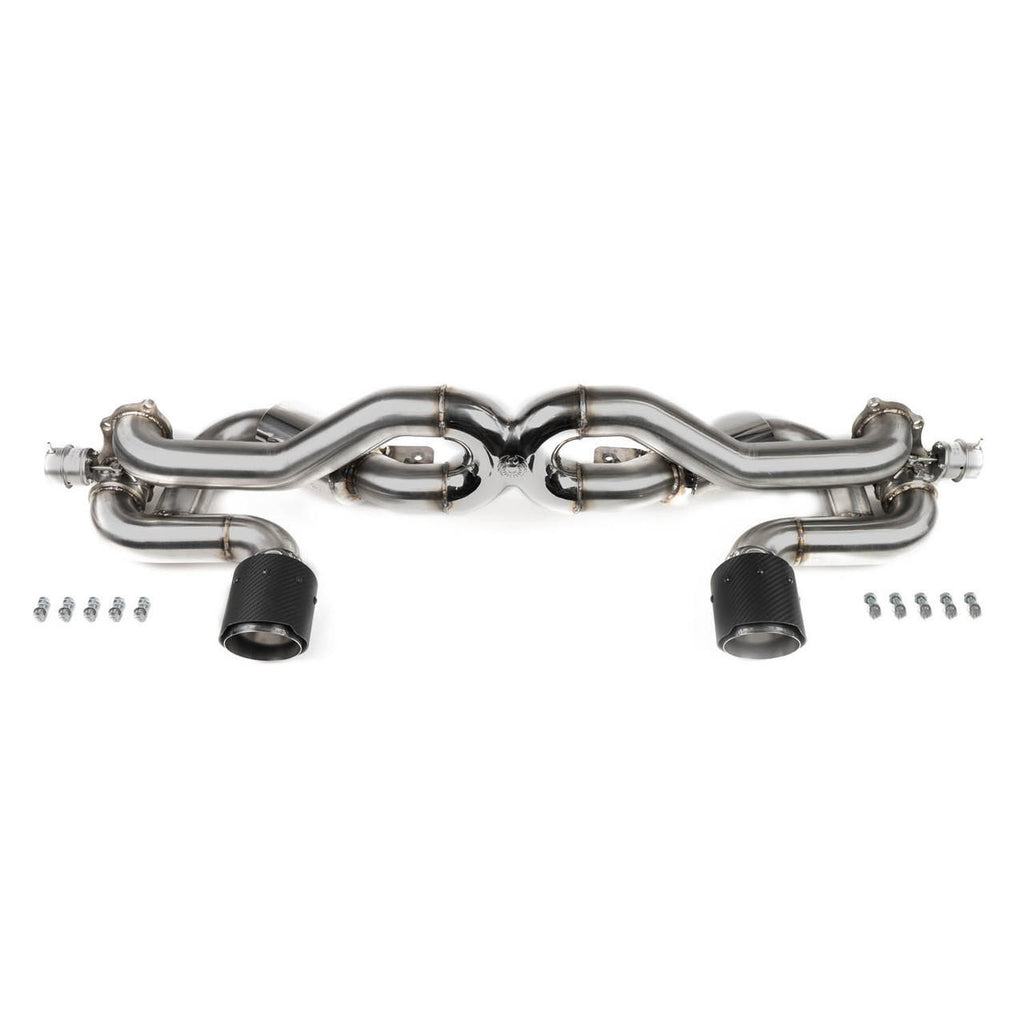 Fabspeed Porsche 718 GT4 / GTS / Spyder Valved X-Pipe Exhaust System (2020+)