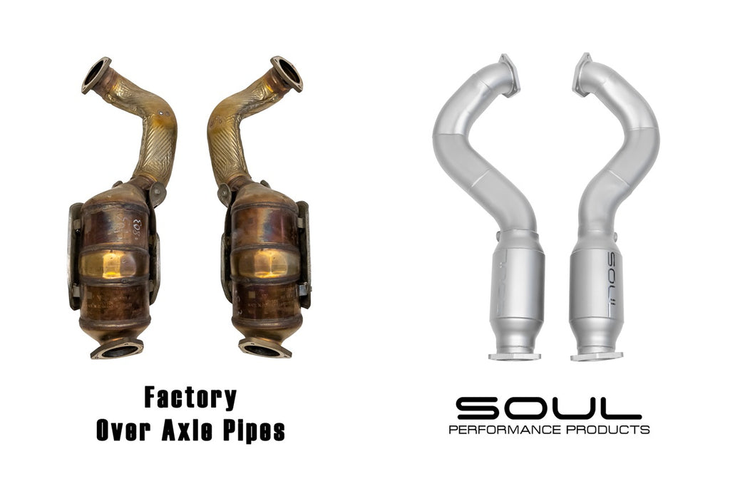 Porsche 718 GT4 RS / Spyder RS SOUL Resonated Over Axle Pipes