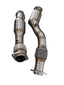 Active Autowerke BMW S58 F97/F98 X3M/X4M Downpipes w GESI CATs