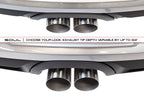 Porsche 987.2 / 981 Boxster / Cayman SOUL Bolt-On X-Pipe With Tips