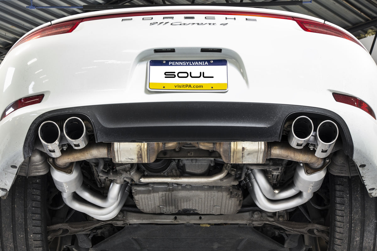 Porsche 991.1 Carrera SOUL Long Tube Street Headers