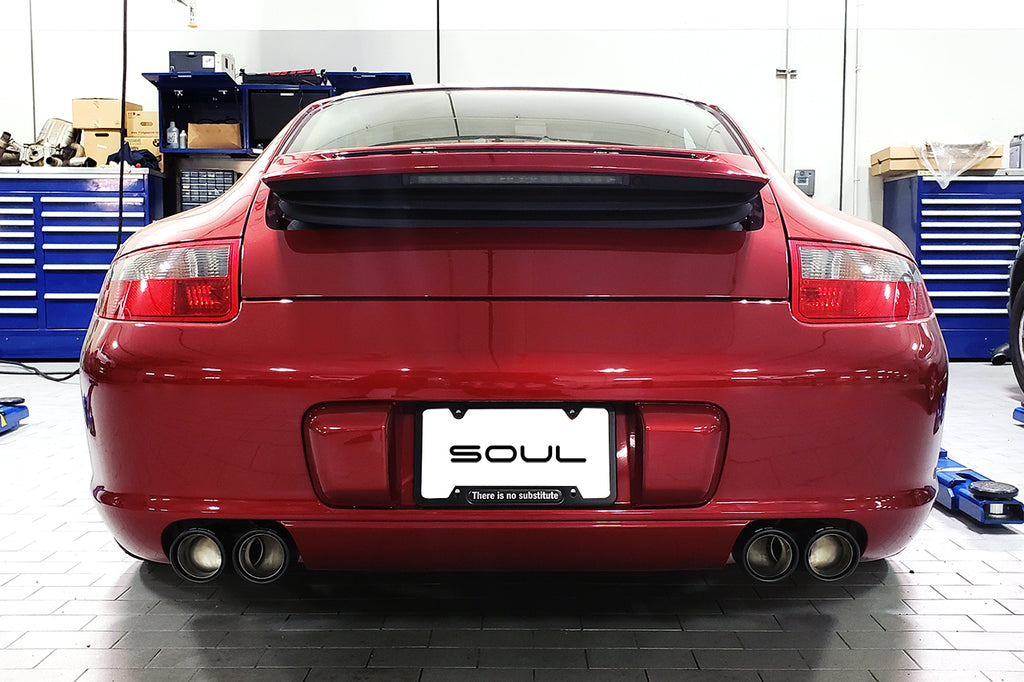 Porsche 997.1 Carrera Muffler Bypass Pipes