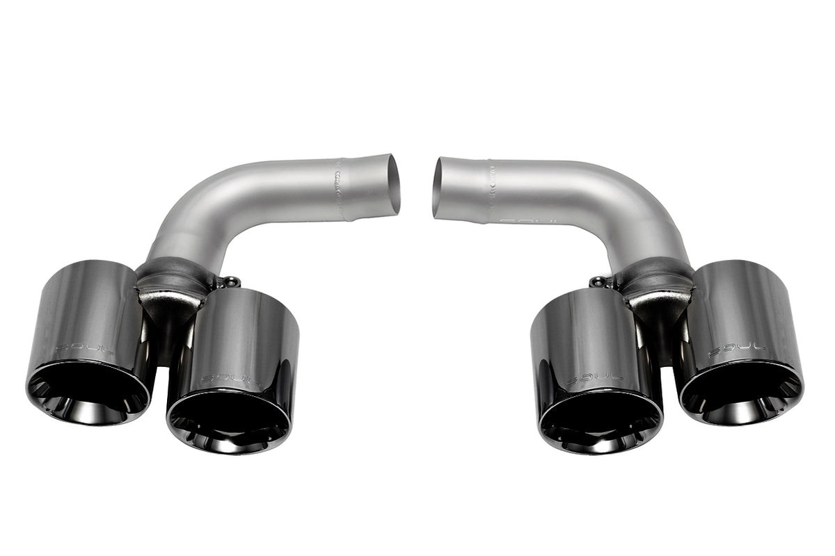 Porsche 997.1 Carrera Muffler Bypass Pipes