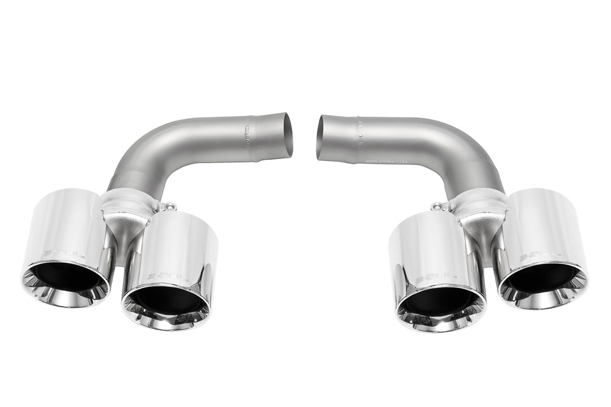 Porsche 997.1 Carrera Muffler Bypass Pipes