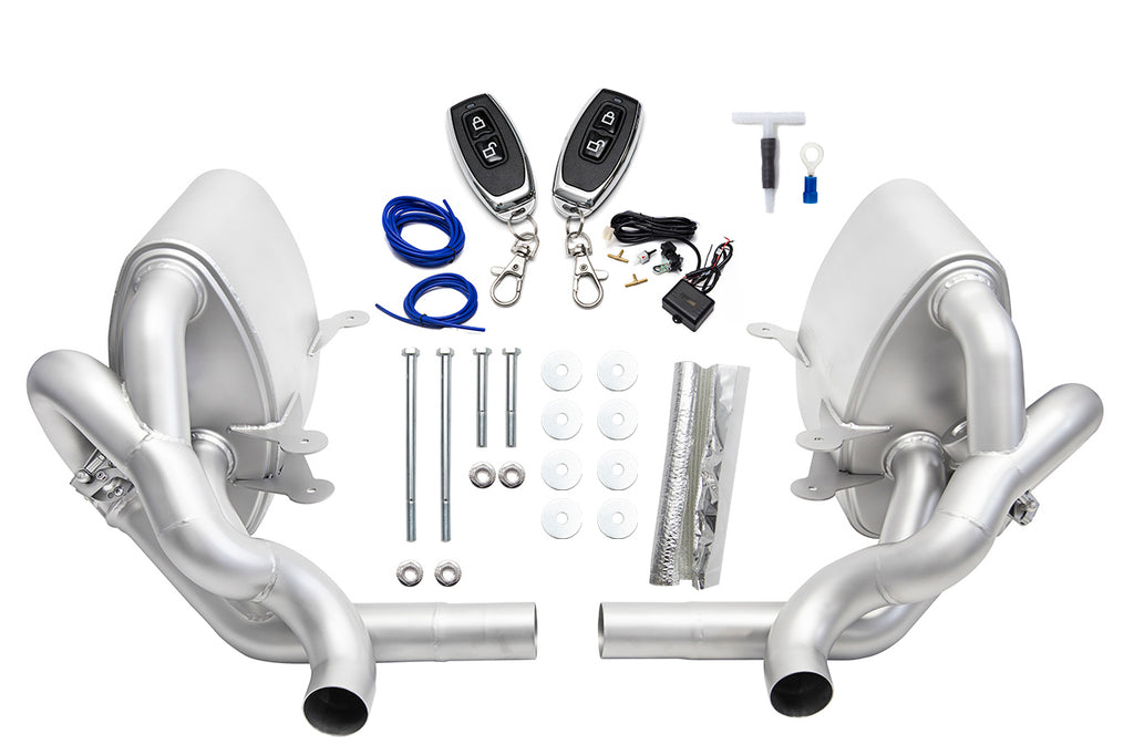 Porsche 997.2 Carrera SOUL Valved Side Mufflers