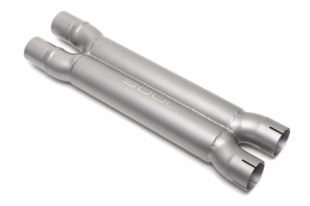 Ferrari FF / GTC4Lusso V12 SOUL Competition Downpipes and X-Chamber Midpipe Package