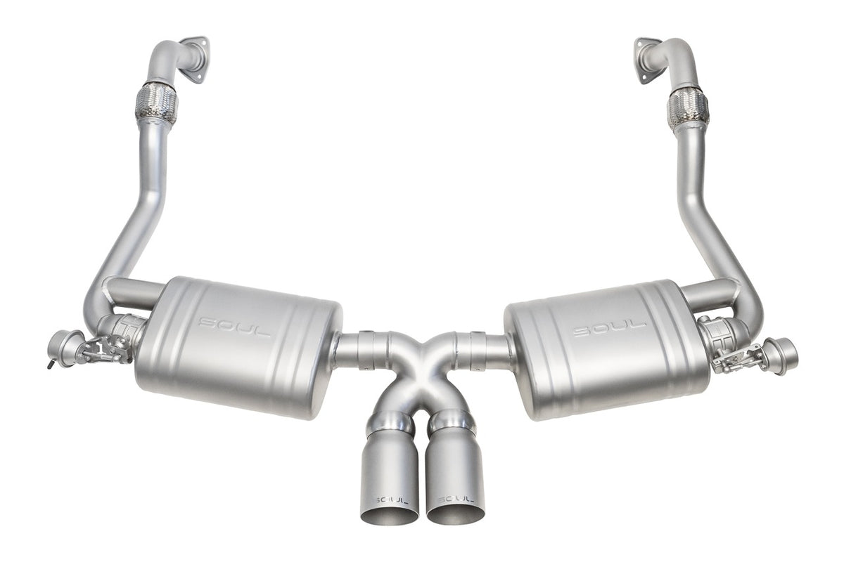 Porsche 987.2 Boxster / Cayman SOUL Valved Exhaust System Main image