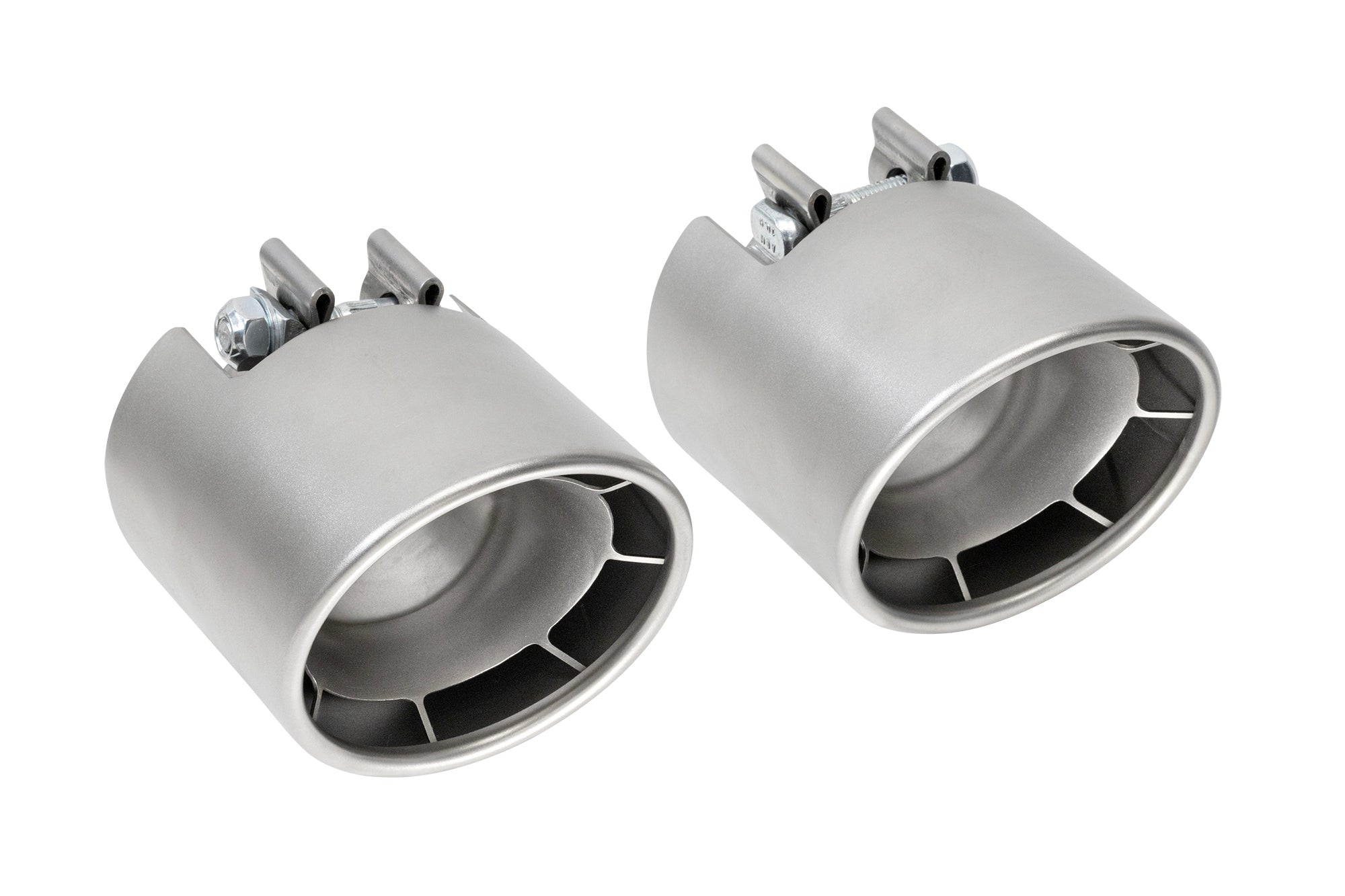 Porsche 718 GT4 RS / Spyder RS SOUL Weissach-Style Bolt-On Exhaust Tips Secondary image