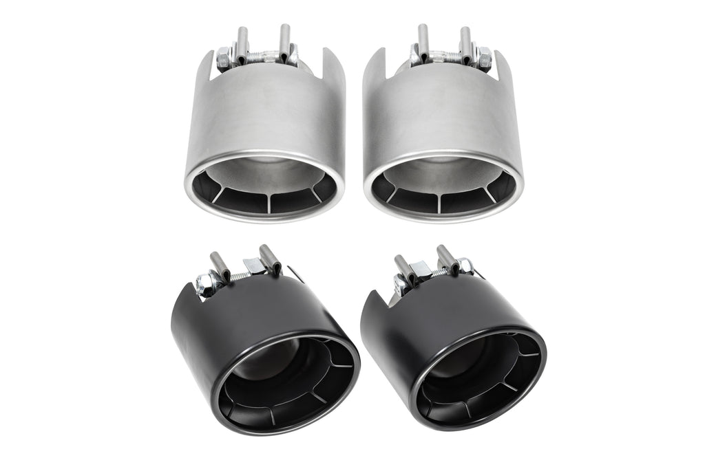 Porsche 718 GT4 RS / Spyder RS SOUL Weissach-Style Bolt-On Exhaust Tips
