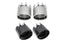 Porsche 718 GT4 / Spyder / GTS 4.0L SOUL Weissach-Style Bolt-On Exhaust Tips