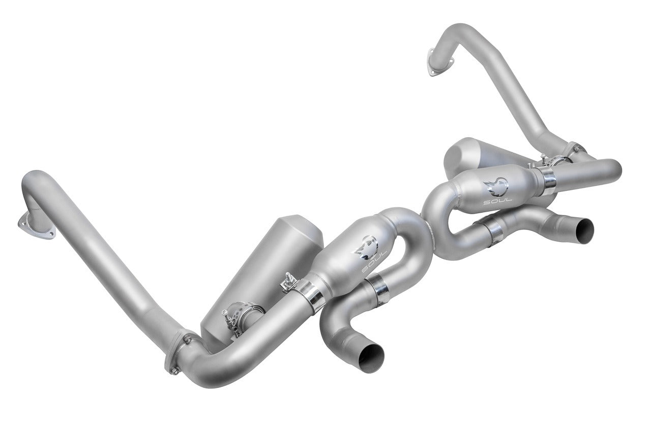 Porsche 718 GT4 / Spyder / GTS 4.0L SOUL Race Exhaust System Secondary image
