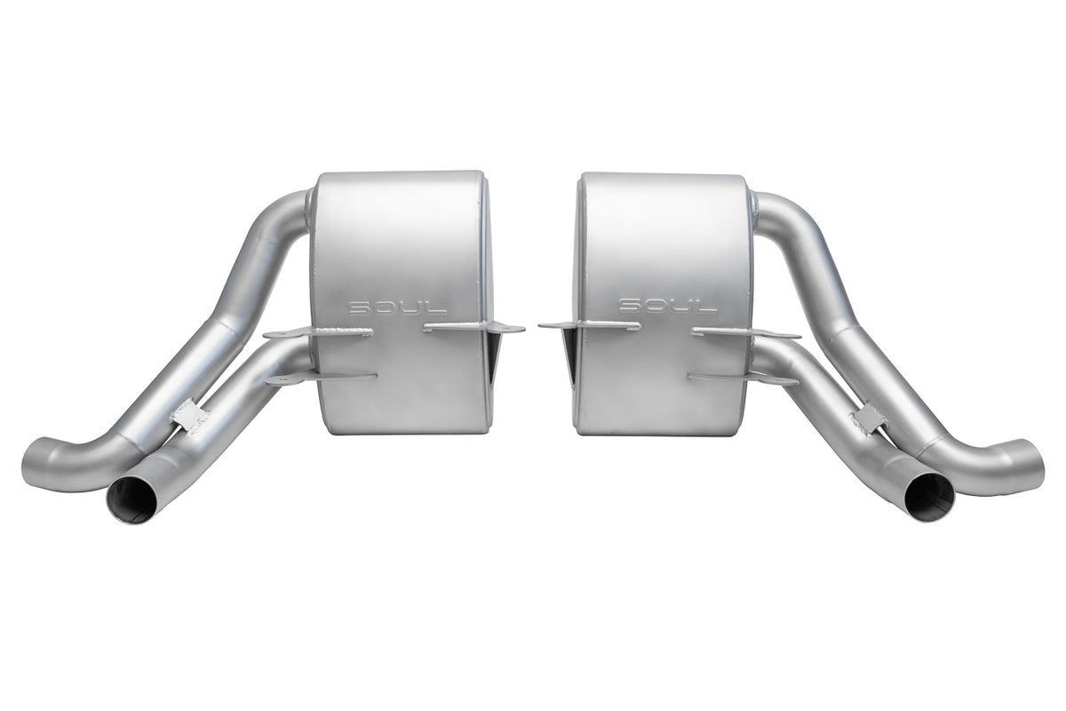 Porsche 996 Carrera 4S SOUL Sport Side Mufflers
