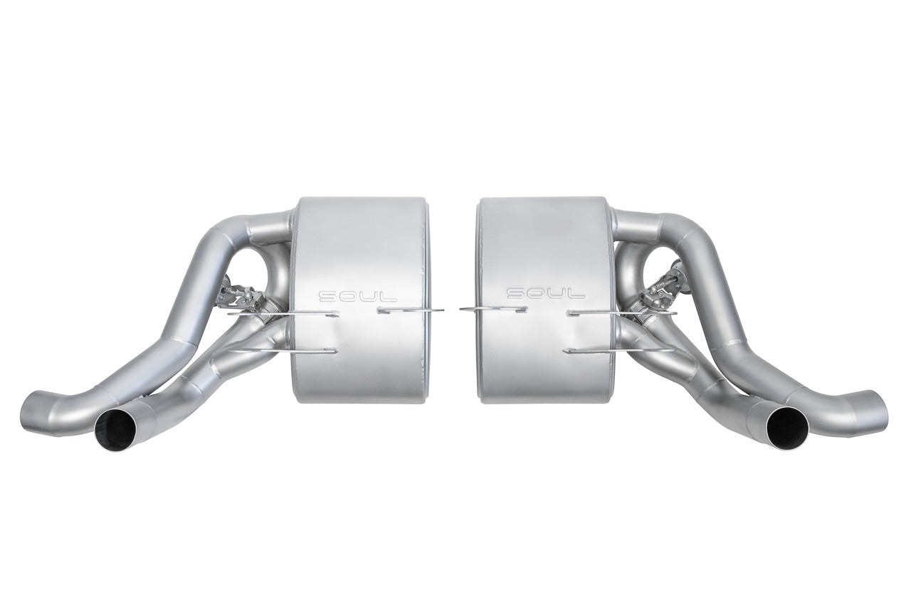 Porsche 996 Carrera 4S SOUL Valved Side Mufflers Secondary image