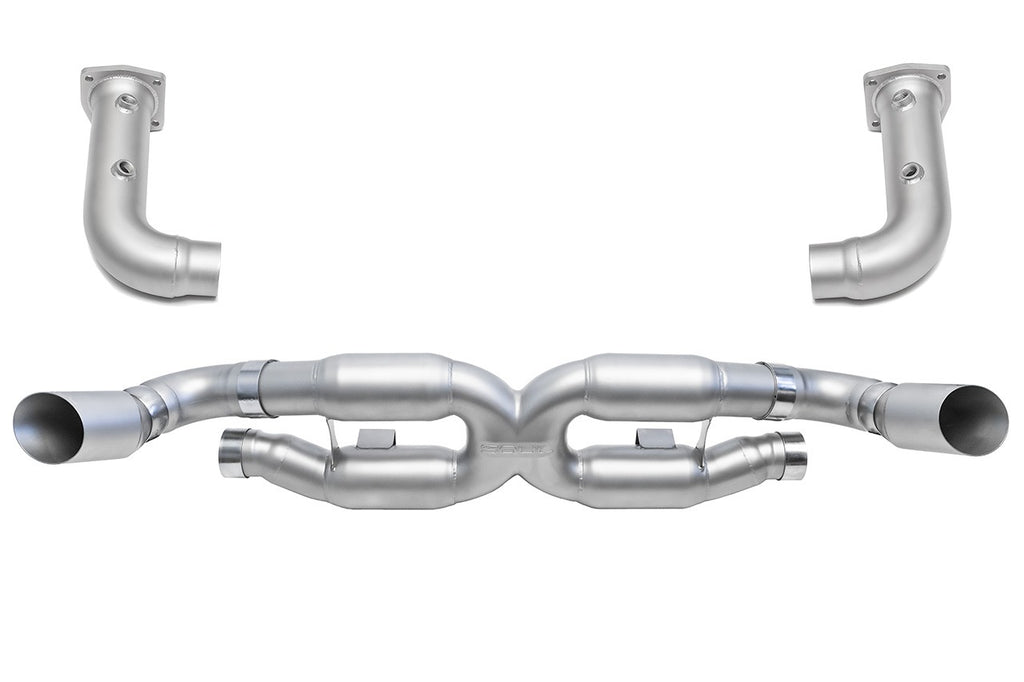 Porsche 997.2 Turbo Competition SOUL X-Pipe Exhaust System