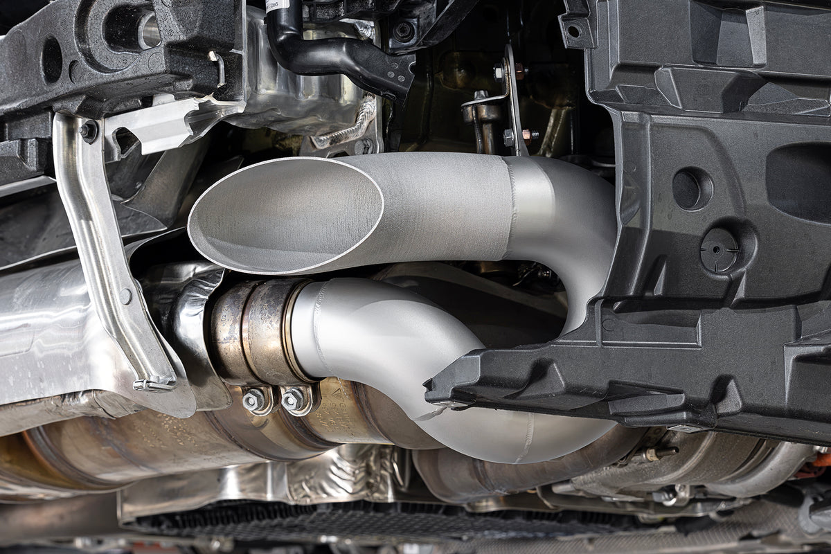 Porsche 992.2 Turbo S SOUL Muffler Bypass Pipes